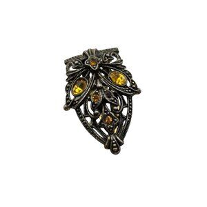 Vintage Jeweled Dress Clip (A8104)